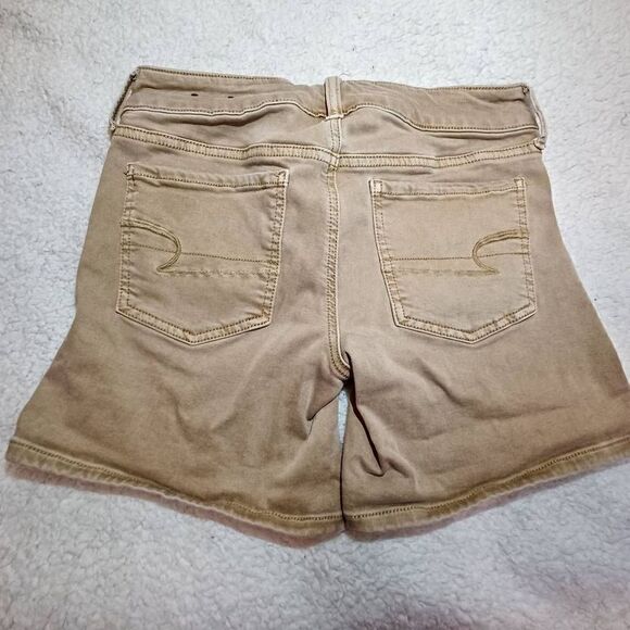 American Eagle Shorts Super Stretch Midi Denim Size 4 - Picture 2 of 7